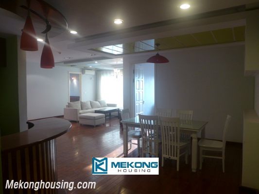 Spacious apartment with 3 bedrooms for rent in E1 tower, Ciputra Hanoi 3
