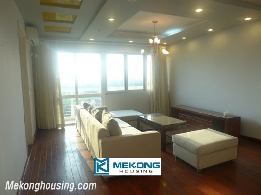 Spacious apartment with 3 bedrooms for rent in E1 tower, Ciputra Hanoi 1
