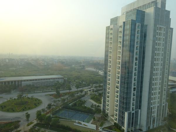 Spacious apartment with nice furniture for rent on high floor in P building, Ciputra, Tay Ho district, Hanoi