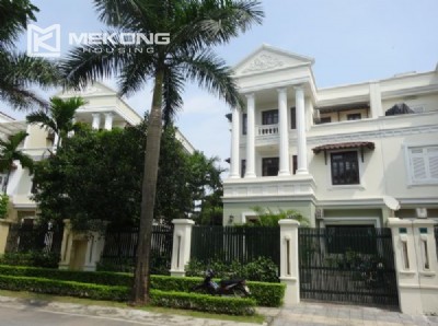 Spacious villa with 5 bedrooms for rent in C7 block, Ciputra Hanoi