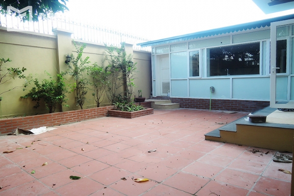 Spacious villa with large living room and nice view of landscape for rent in C block, Ciputra Hanoi 4