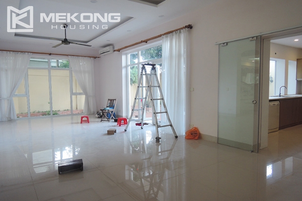 Spacious villa with large living room and nice view of landscape for rent in C block, Ciputra Hanoi 7