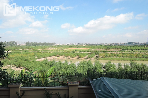 Spacious villa with large living room and nice view of landscape for rent in C block, Ciputra Hanoi 14