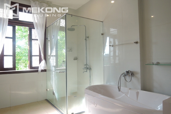 Spacious villa with large living room and nice view of landscape for rent in C block, Ciputra Hanoi 16