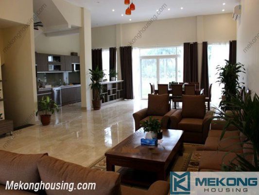 Stunning villa with 5 bedrooms and beautiful landscape view for rent in Central Parl Residence (Q Block), Ciputra Hanoi 1
