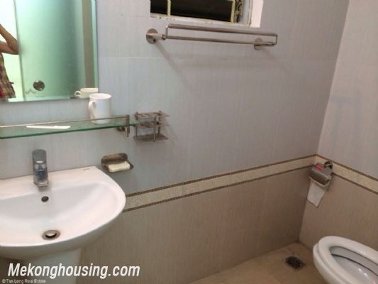 The cheap house with small garden is located on Lac Long Quan street, Tay Ho district, Hanoi 11