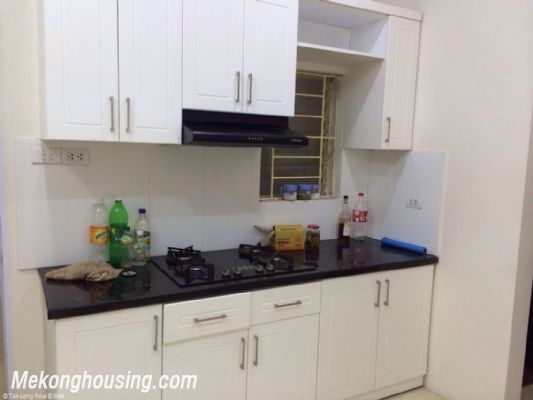 The cheap house with small garden is located on Lac Long Quan street, Tay Ho district, Hanoi 13