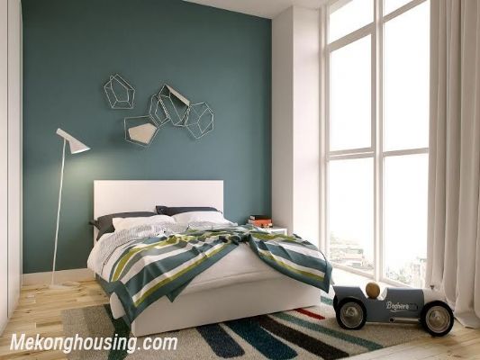 Well designed apartment with 3 bedrooms for rent in Watermark, Lac Long Quan street, Tay Ho district 6
