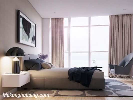 Well designed apartment with 3 bedrooms for rent in Watermark, Lac Long Quan street, Tay Ho district 10