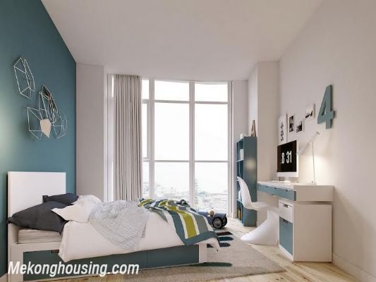 Well designed apartment with 3 bedrooms for rent in Watermark, Lac Long Quan street, Tay Ho district 7