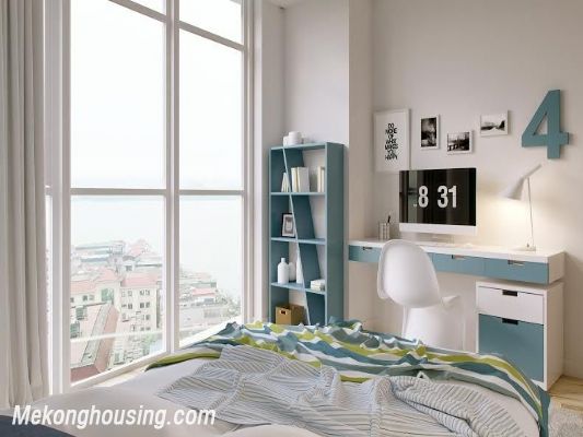 Well designed apartment with 3 bedrooms for rent in Watermark, Lac Long Quan street, Tay Ho district 8