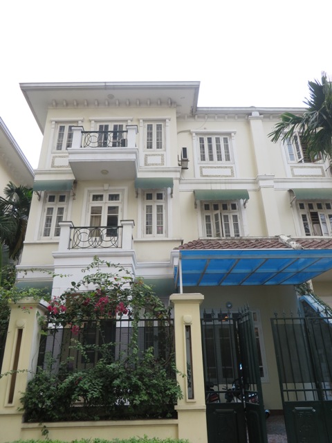 Well designed villa with full furniture for rent in T block, Ciputra Hanoi