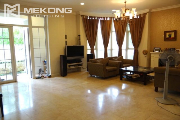 Well designed villa with modern furniture for rent in T block, Ciputra Hanoi 7