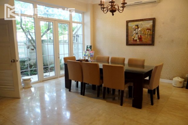Well designed villa with modern furniture for rent in T block, Ciputra Hanoi 8