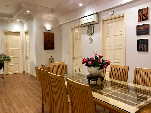 Well furnised apartment with 4 bedrooms for rent in G3 tower, Ciputra Hanoi 12