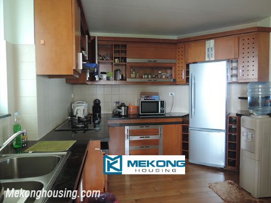 Well furnished and spacious apartment with 2 bedrooms for rent in E1 building, Ciputra Hanoi 7