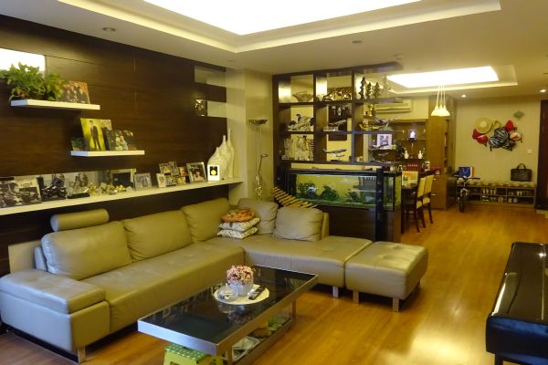 Ciputra furnished apartment with 3 bedrooms for rent in E5 tower