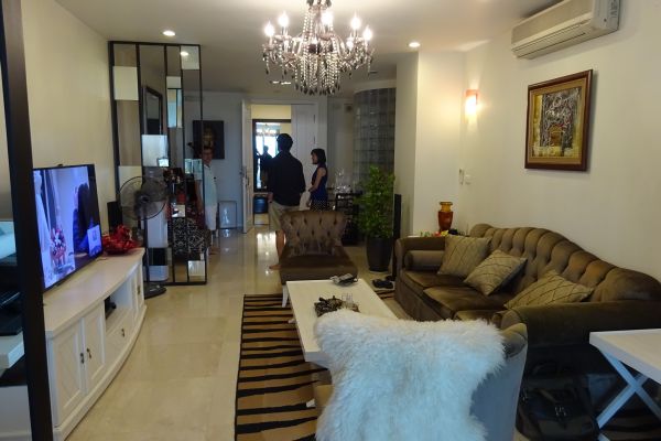 Well furnished apartment with 3 bedrooms for rent in P2 Ciputra Hanoi