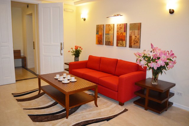 Well furnished apartment with 3 bedrooms for rent in P2 tower, Ciputra Hanoi 